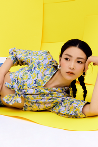 Floral Collar Blouse