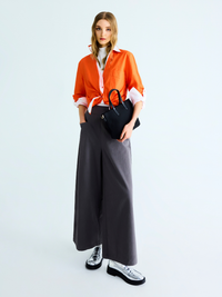 Wide Leg Pocketed Pants