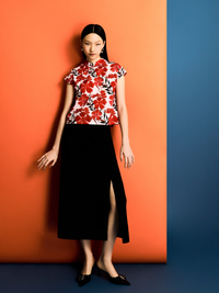 Floral Magyar Blouse