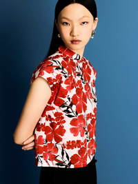 Floral Magyar Blouse