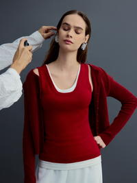 Soft Ribbed Cardigan