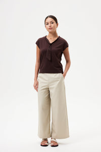 Scarved Magyar Knit Top