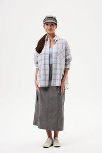 Soft Checks Shirt Blouse