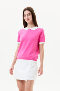 Peter Pan Knit Top