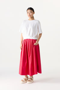 Elasticated A-Line Skirt