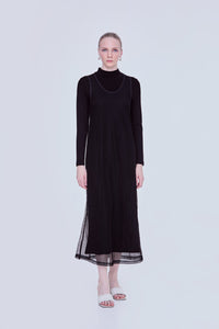 Maxi Net Dress