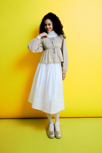 Box Pleats Skirt