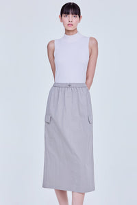 Cargo Straight Skirt