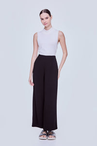 Drapey Wide Leg Trousers
