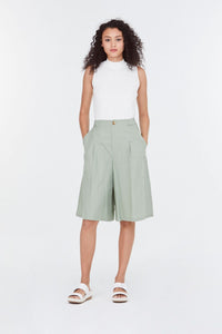 Linen Wide-Legged Culottes