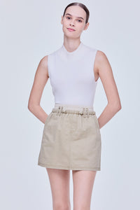 Contrast Waistband Skorts