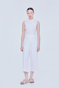 Clean Tapered Waist Trousers