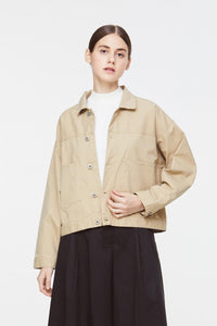 Oversized Twill Jacket