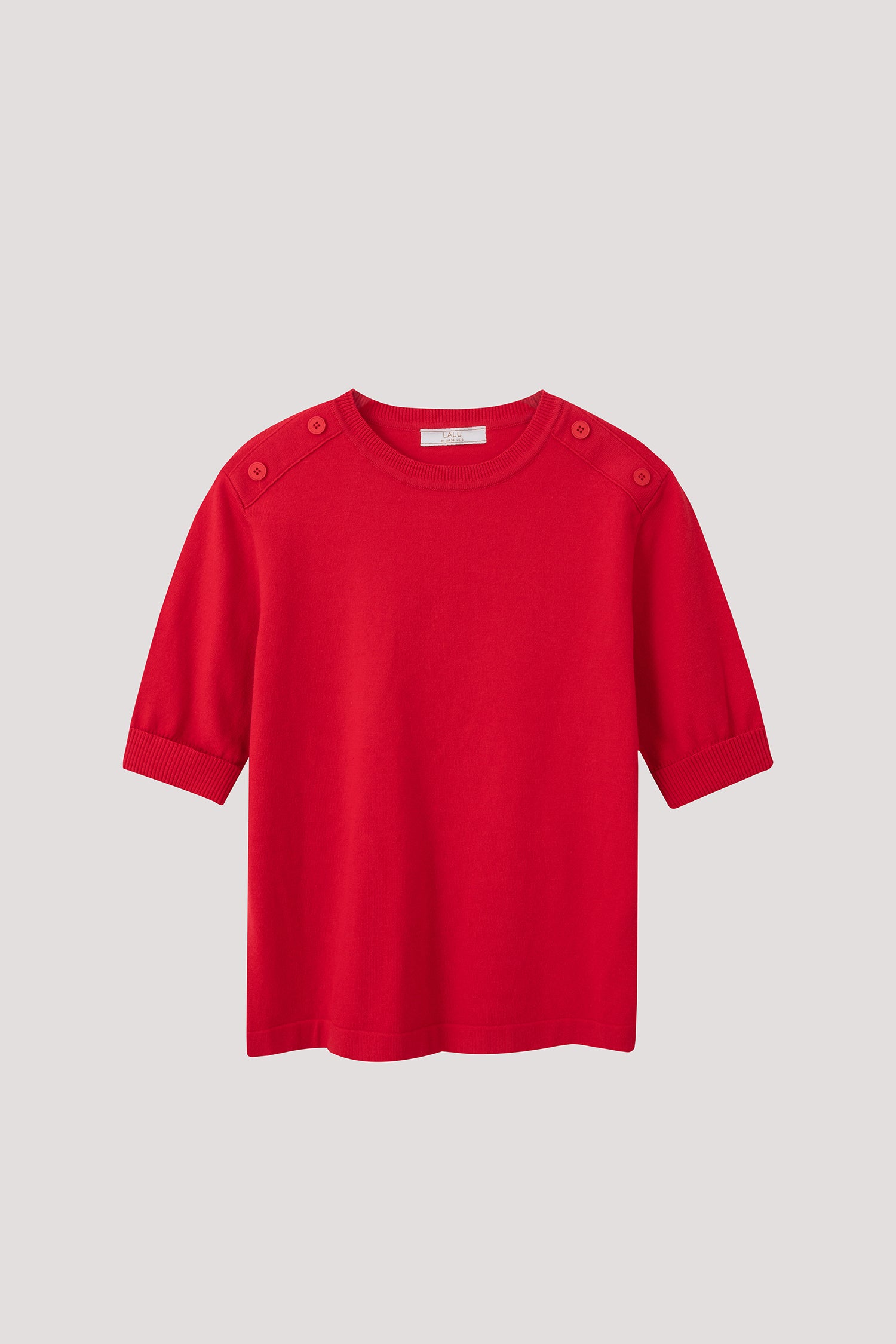 Folded Cuff Knit Top