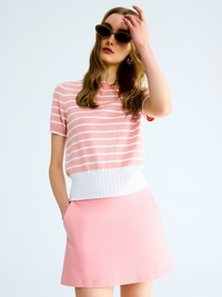 Cropped Knit Top