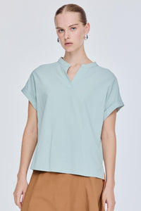 Folded Sleeves Blouse