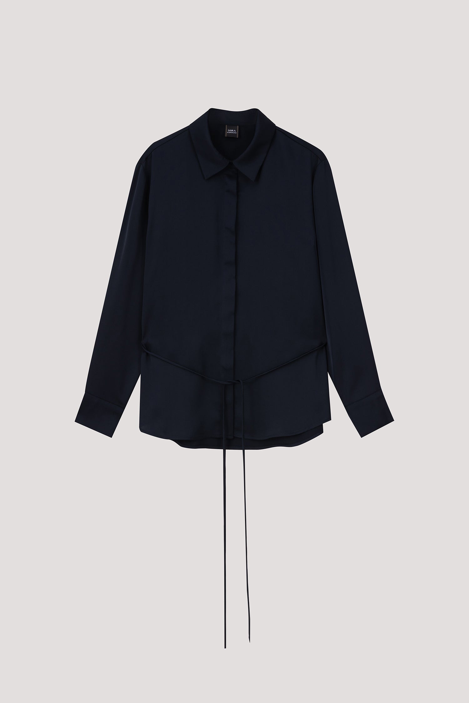 Back Self-Tie Detail Blouse