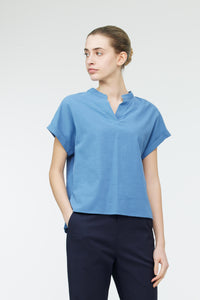 Folded Sleeves Blouse