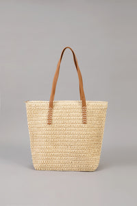 Straw Beach Tote Bag