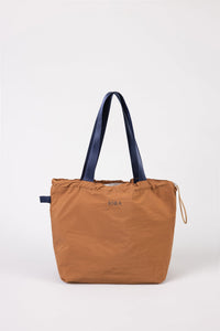 Contrast Drawstring Totebag