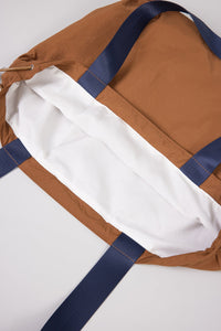 Contrast Drawstring Totebag