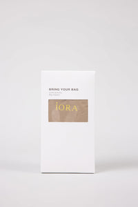 Contrast Drawstring Totebag