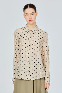 Printed Polka Dot Shirt