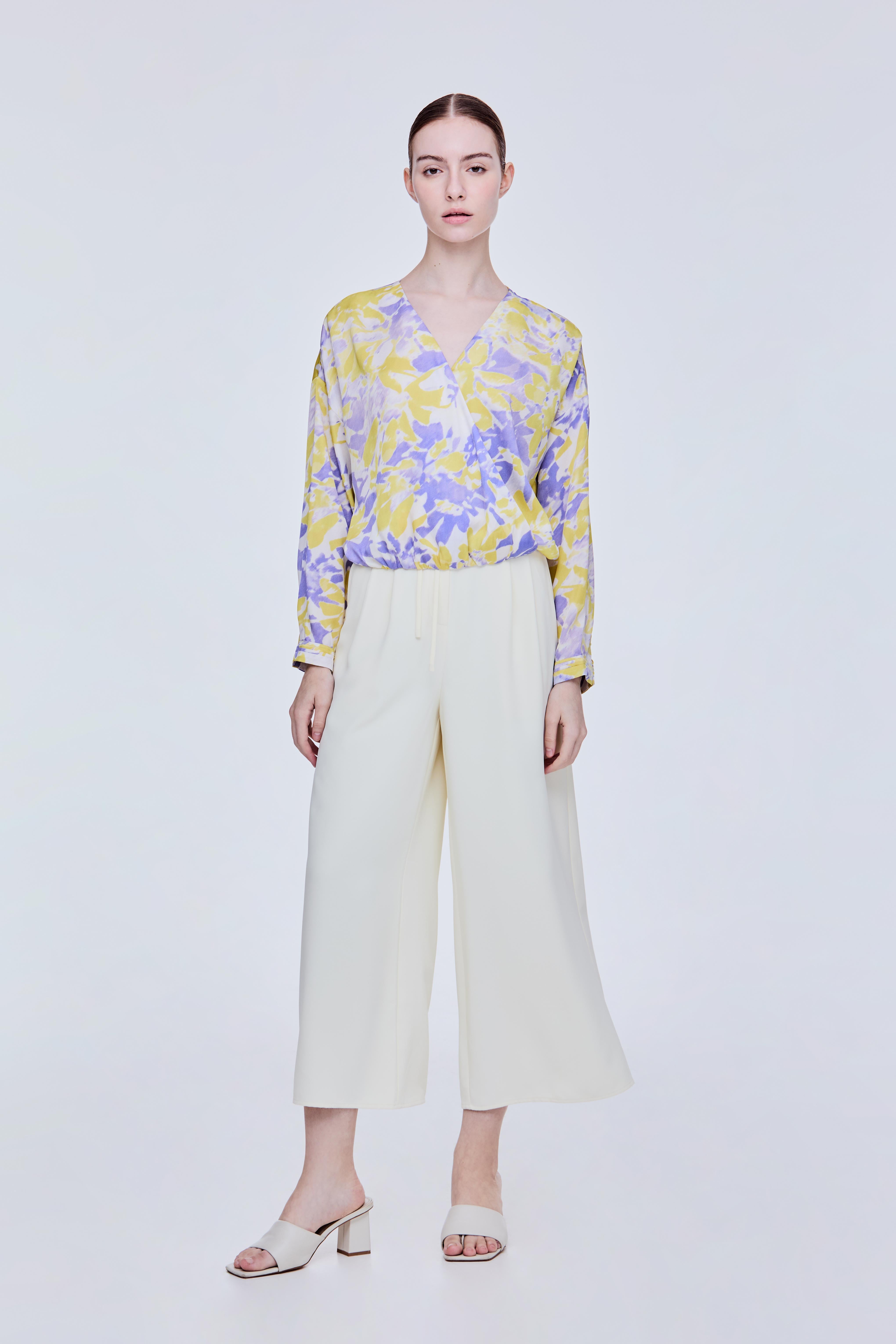 Printed Floral Blouse