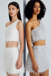A-Line Fringe Skirt