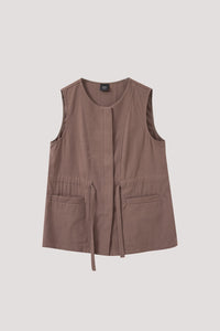 Sleeveless Cargo Top