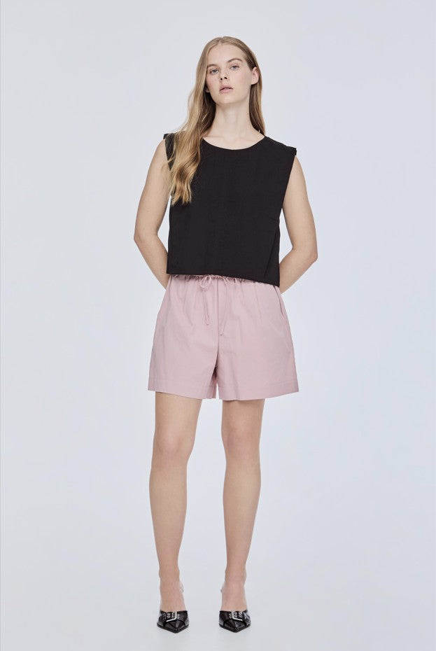 Sleeveless Panelled Top