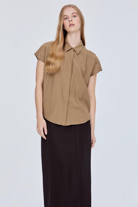 Pleated Magyar Blouse