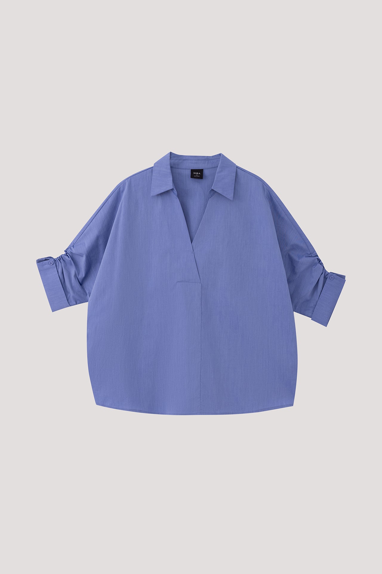 Elasticated Opening Cuffed Blouse