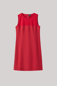 Contrast Jersey Dress