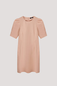 Puffed Sleeves Dress