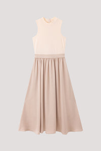 Racercut Flare Midaxi Dress