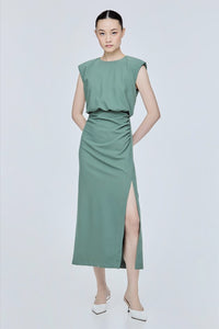 Magyar Gathered Dress