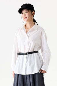 Relaxed Wide Sleeve Shirt