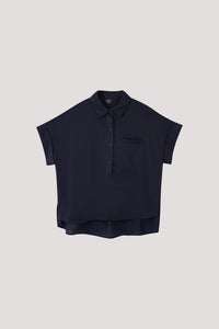 Half Placket Magyar Blouse