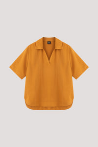 Relaxed Open Collared Shirt