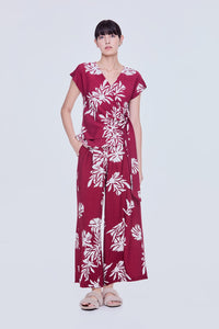 Floral Surplice Magyar Top