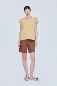 Relaxed V-Neck Top