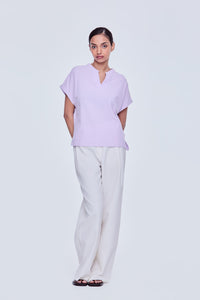 Folded Sleeves Blouse