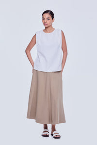 Overlap Sleeveless Top