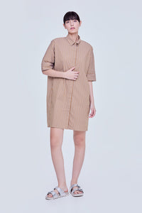 Stripes Shirt Dress
