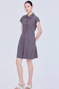 Collared Magyar Shirt Dress