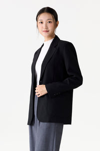 Relaxed Single Breasted Blazer