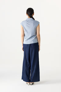 Turtle-Neck Magyar Knit Top