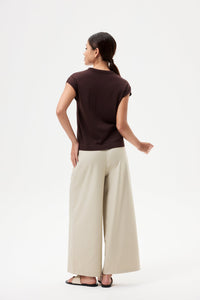 Scarved Magyar Knit Top