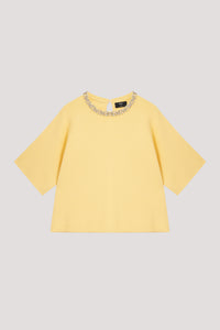 Jewel Embellished Tee Top